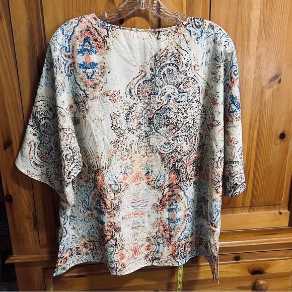 CHICO’S Size Large (2), airy, boxy blouse - Picture 2 of 5